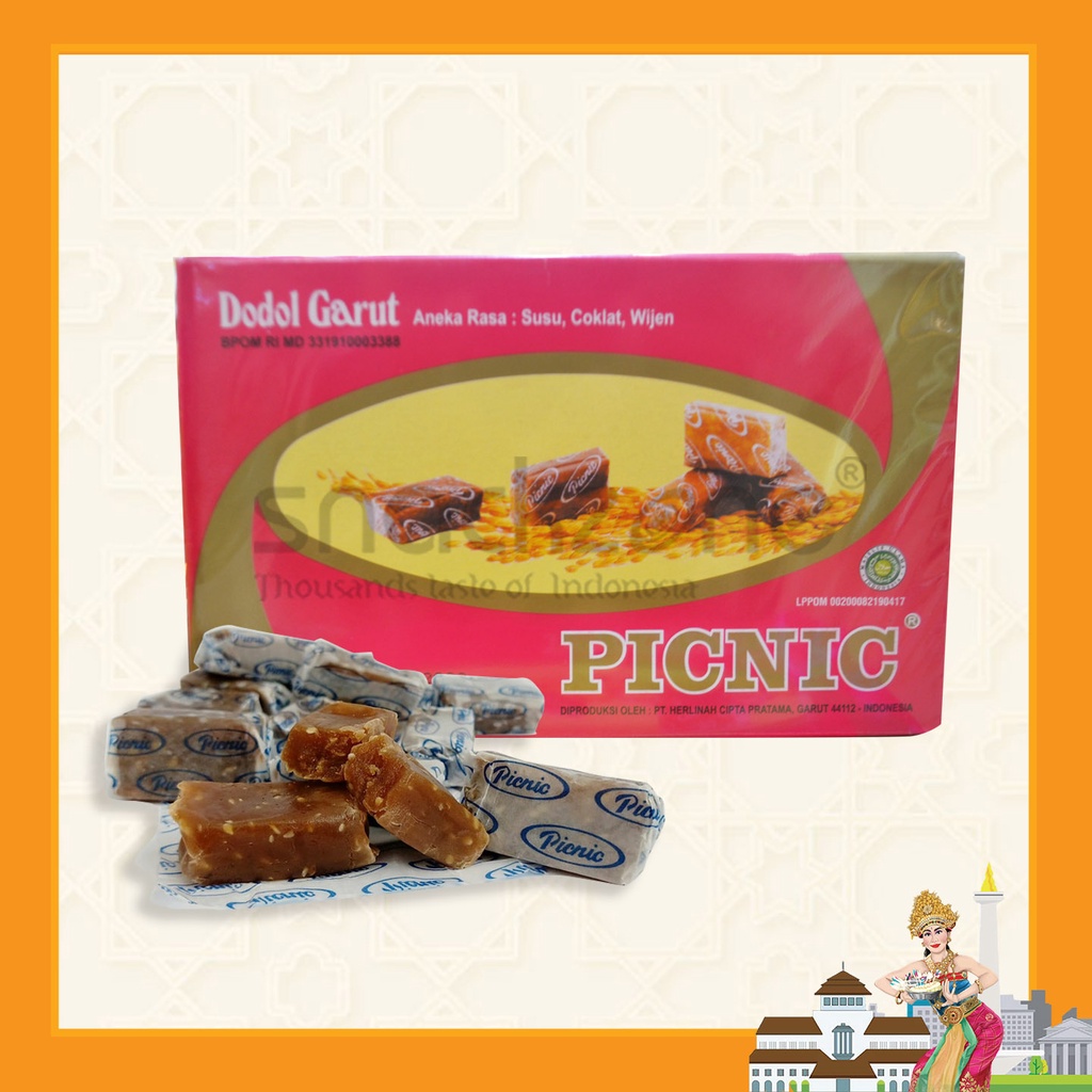 

Dodol Garut Picnic / Dodol Piknik Asli / Dodol Garut Picnic Original