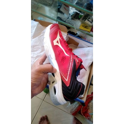 Mizuno wlz 5 low merah cabe