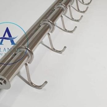 ➢ Gantungan dapur geser/gantungan panci/kapstok geser panjang 50cm ✼