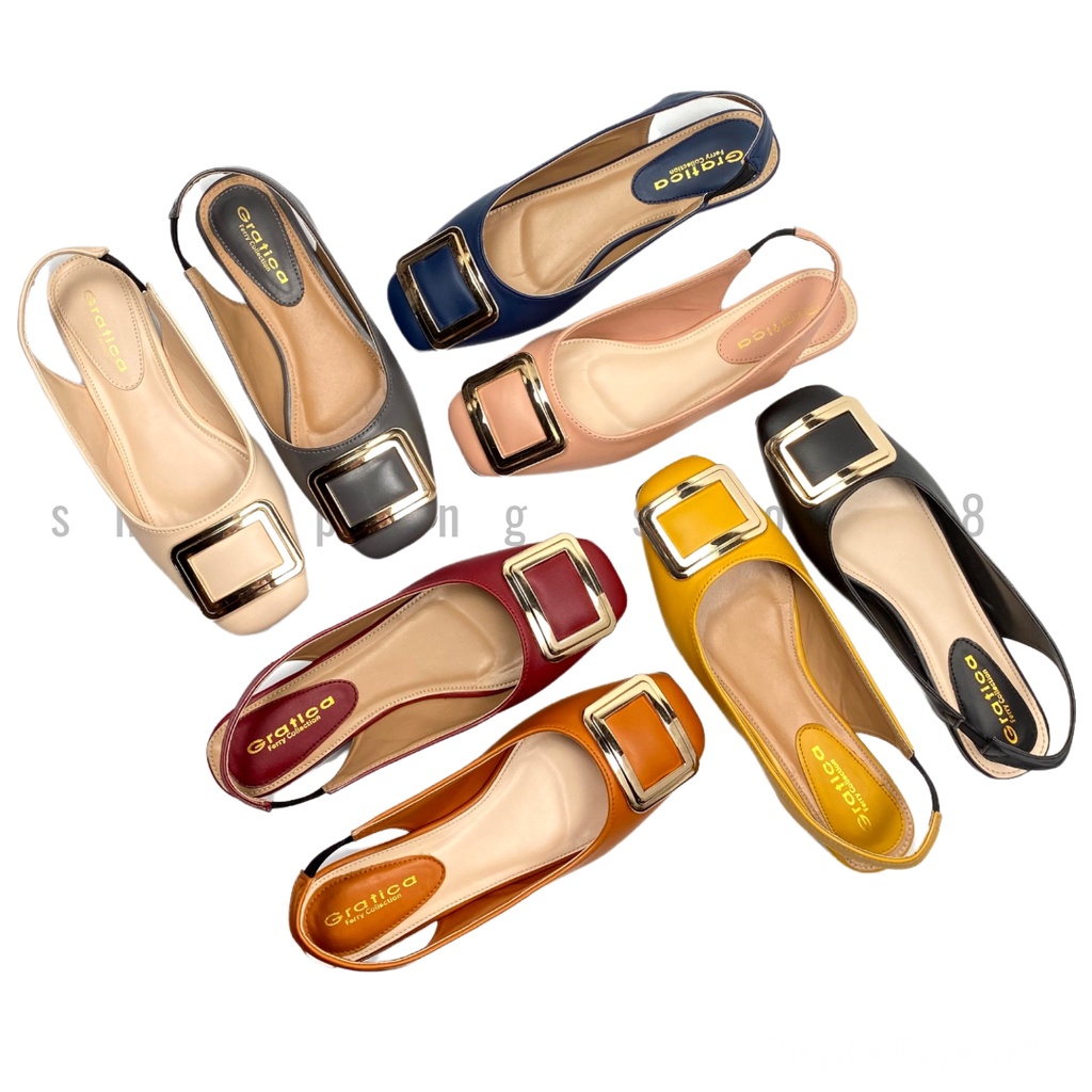 Sepatu Sendal Wanita Mules Tali Gratica BG 05