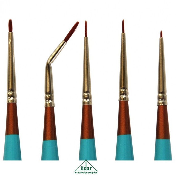 

Mont Marte Mini Detail Brush Set 5 pcs / Kuas Lukis Round Detail