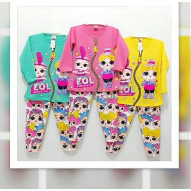 PYAMA LOL/BAJU TIDUR/SETELAN LOL