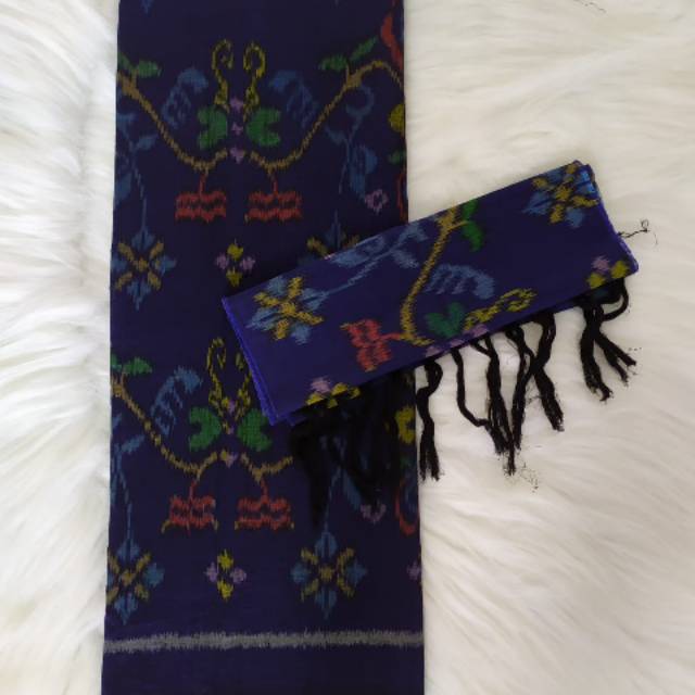 Kamen endek semi mastuli+ selendang