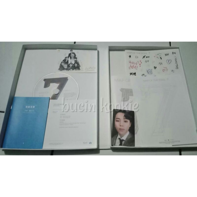 ALBUM BTS MOTS7 VER 3 FULLSET UNSEALED PC JIMIN OFFICIAL