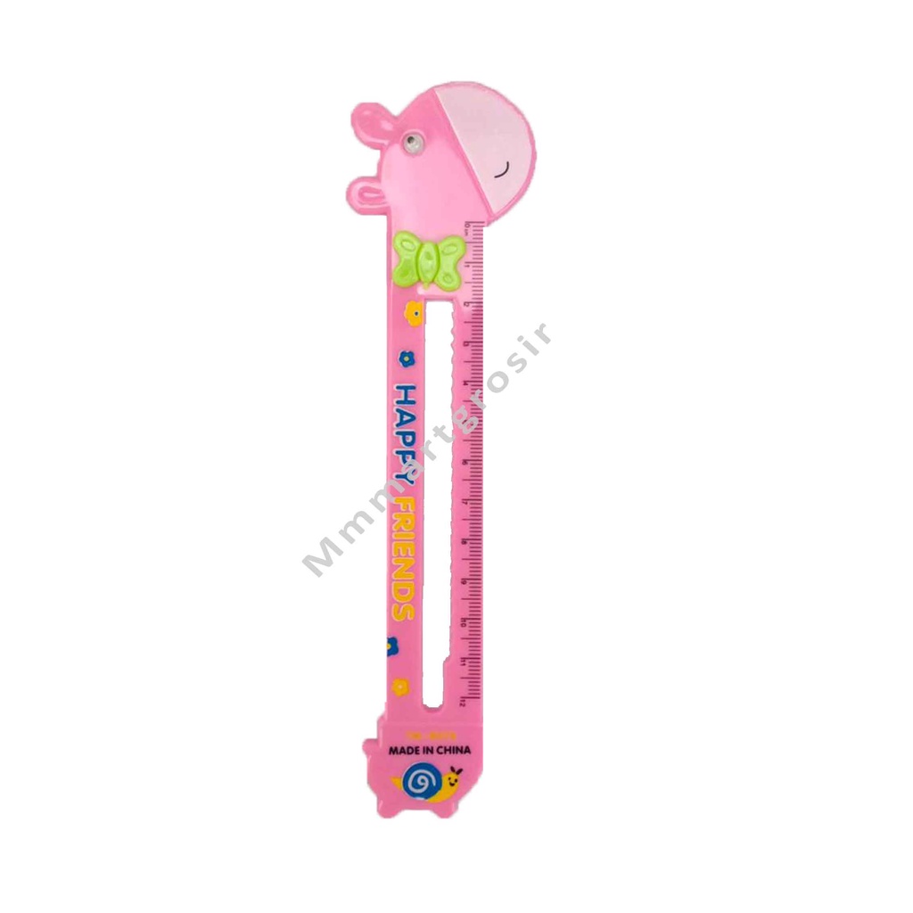 Ruler Jerapah / Penggaris Anak-Anak / Happy Friend / Alat Ukur