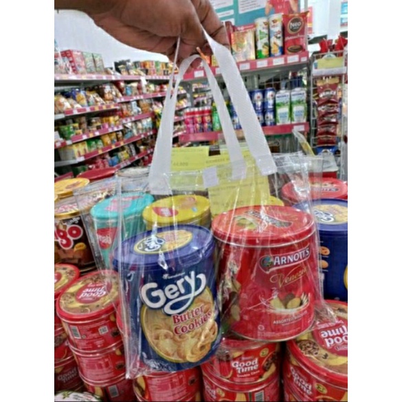 

Tas Belanja / Tas Parcel / Tas Hampers (Pegangan Bisban)
