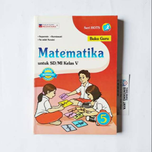 Buku Guru Matematika Kelas 5 Mediatama Shopee Indonesia