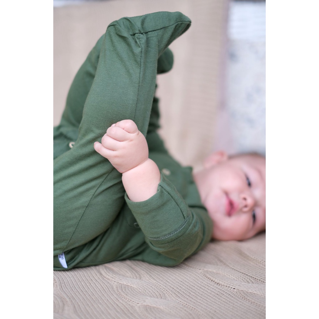 BDOSTORE | Gembira Collection | Everest Sleepsuit | Sleepsuit Anak Bayi | Bodysuit | Jumper Panjang | Newborn | 0 - 12 Bulan-3