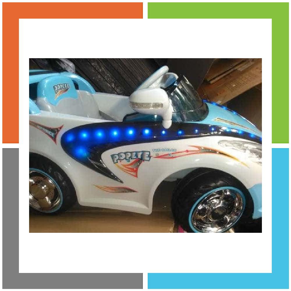 Mainan Mobil Aki Ferarri UK623 Unikid 623 MP3 Lampu LED Khusus Gocar