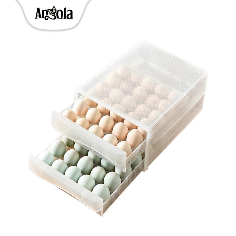 Angola Kotak Simpan Telur  C41 Tempat Penyimpanan Telur  Rak  