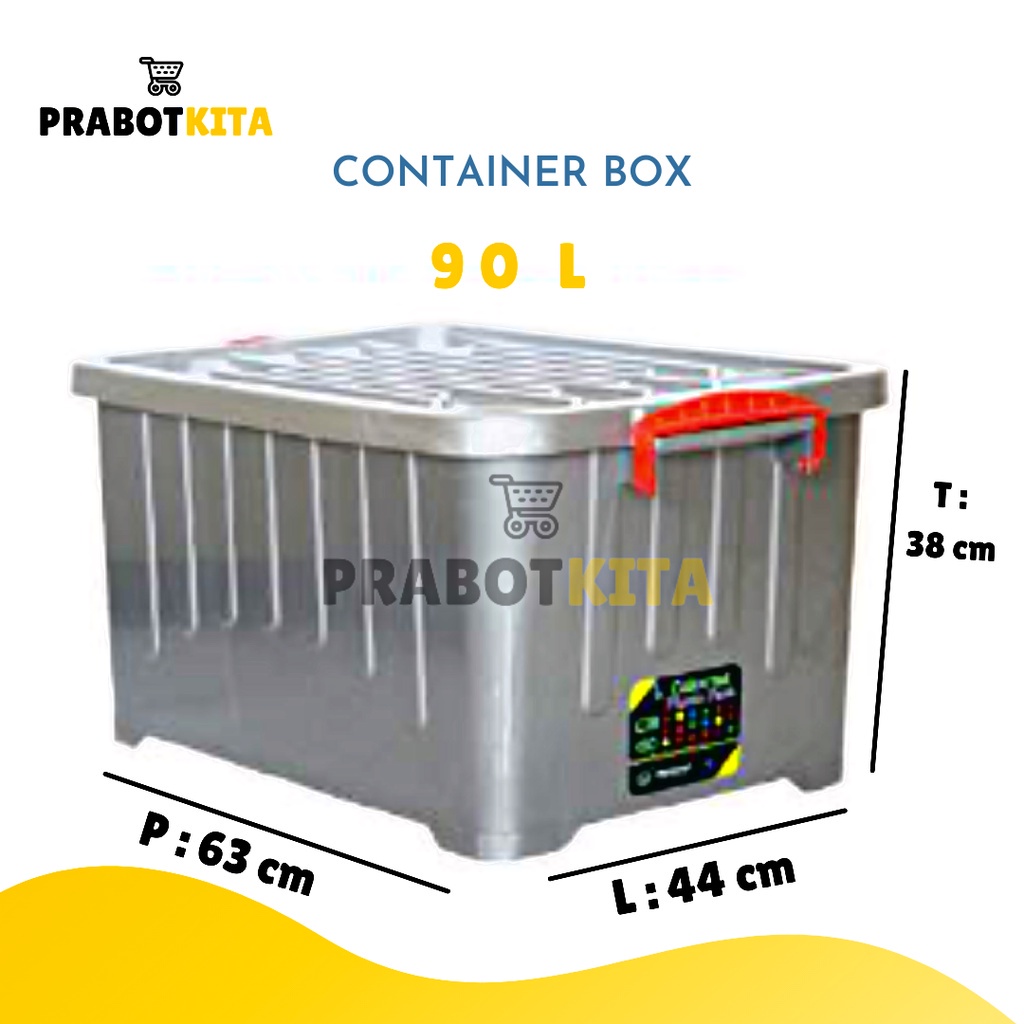 Jual Container Box Besar 30 45 60 90 Liter / Countainer Box Plastik ...