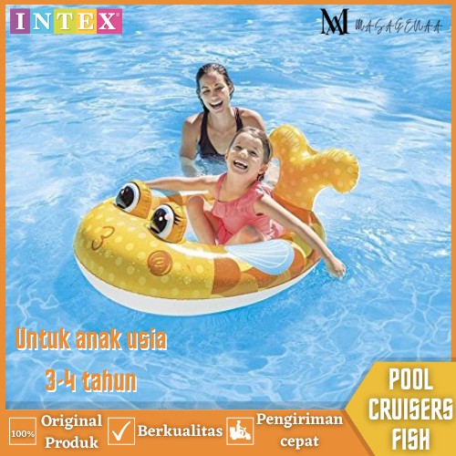 Floaties Pelampung Renang Berenang Anak Balita Karakter Bentuk Hewan Ikan Lucu Intex Ride On Murah