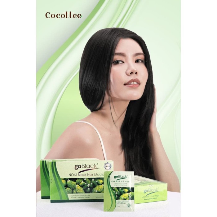 ☘️ CHAROZA ☘️ COCOTTEE Noni Hair Shampoo 90 Black 20ML (Ecer)