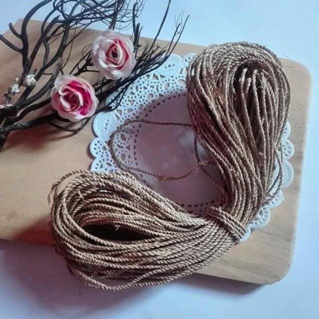 

Tali agel / tali jute 2mm / 3 mm