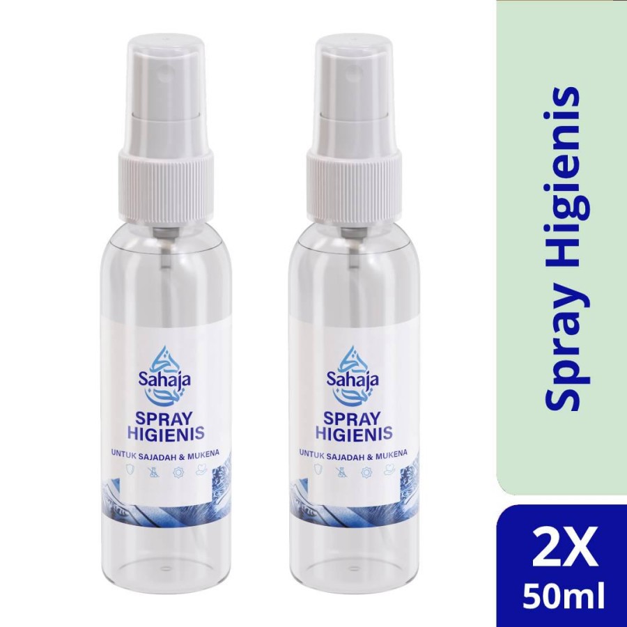 Sahaja Spray Higienis Untuk Sajadah &amp; Mukena 50 ml Twinpack