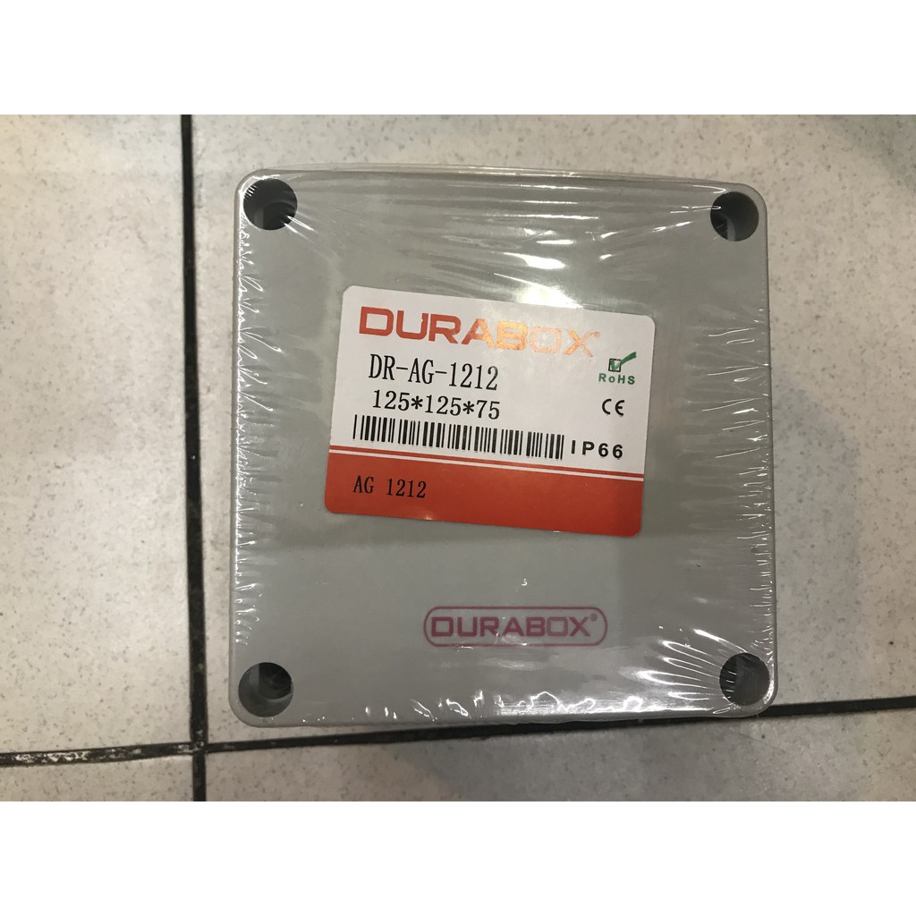 Duradus 125x125x75 / Box Panel Plastik 125x125x75mm Junction Box Durabox / ABS Junction Box Listrik