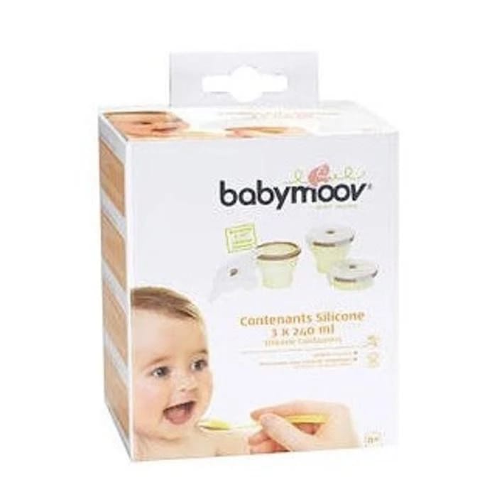 Babymoov - Silicone Containers 3pcs