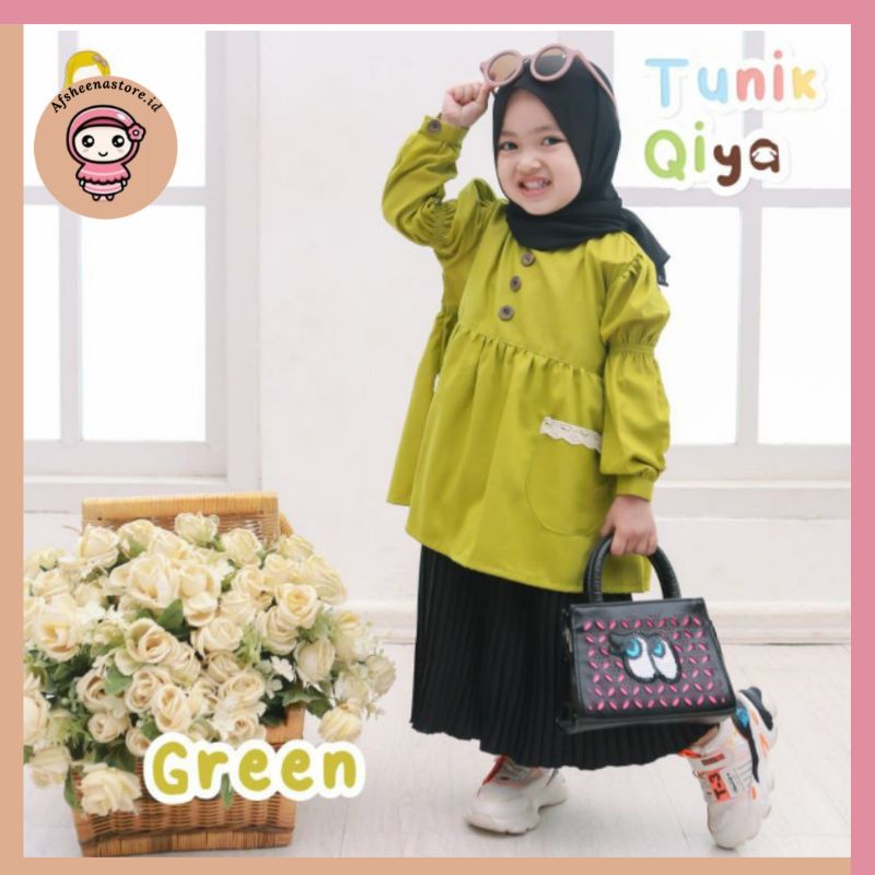 Afsheenastore Tunik Qiya By Syafiqa Hijab