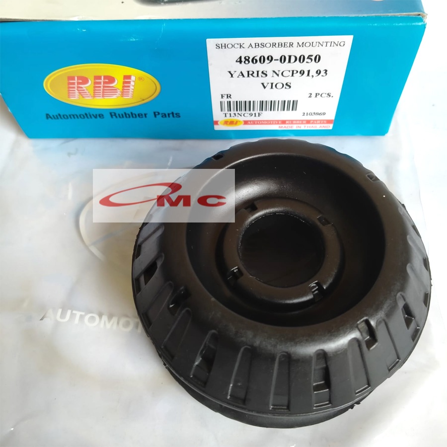 Karet Support Shock Absorber Breaker Depan Vios Yaris 48609-0D050-RBI