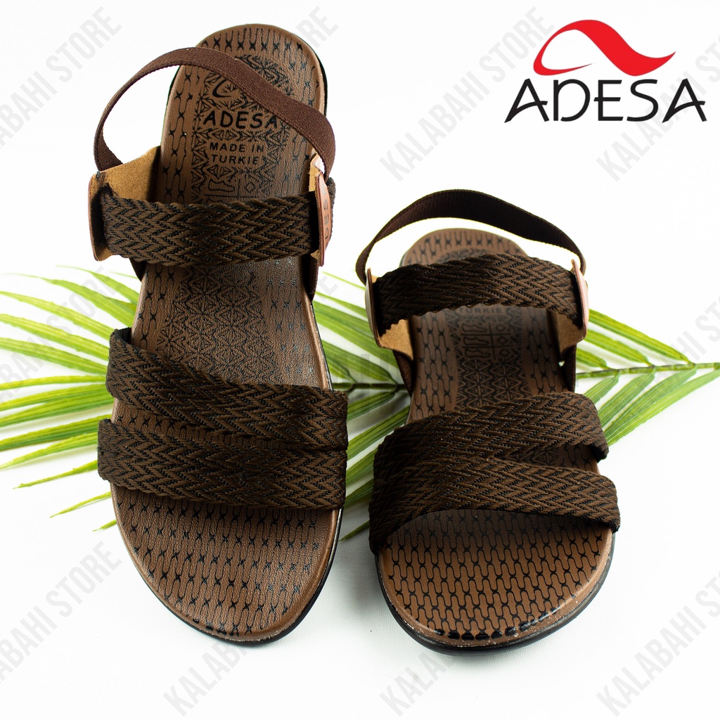 Sandal Let Wanita Turki D / Sandal Tali Belakang Let Rajut Perempuan 37/40