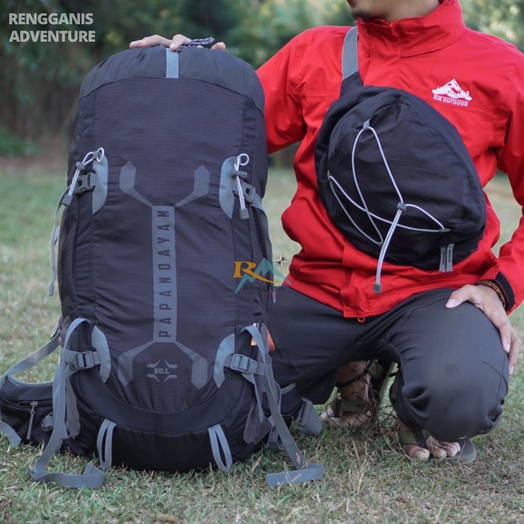 TAS GUNUNG CARRIER CO-TREK PAPANDAYAN 60 LITER RANSEL PENDAKI GUNUNG CO TREK