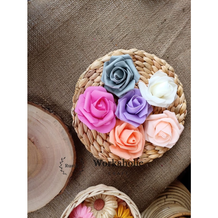 Bunga Mawar Spon Besar Bahan Mahar Buket Bunga Buket Uang Bouquet