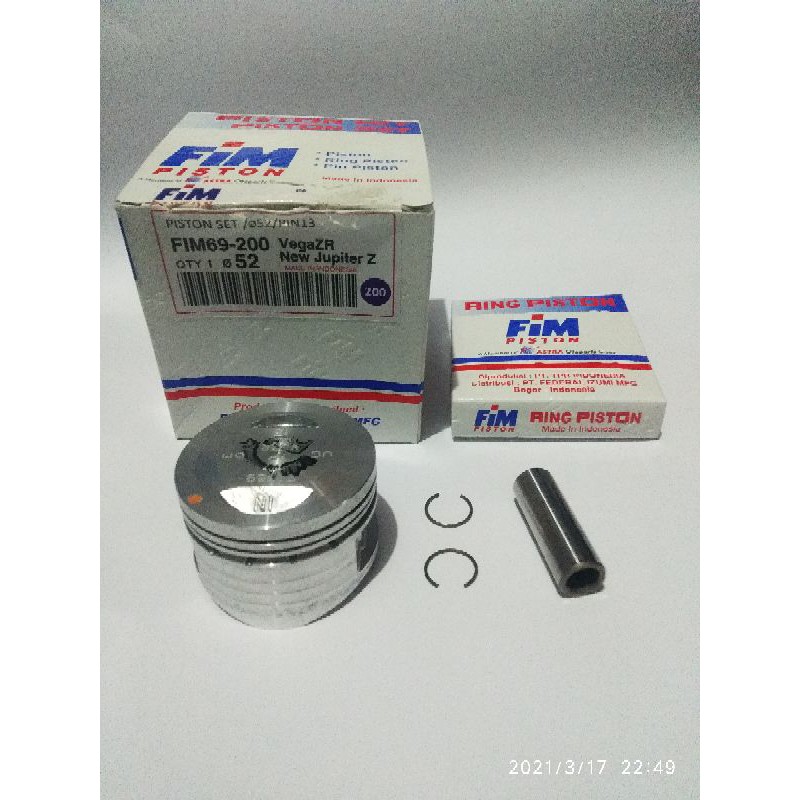 PISTON FIM 69 PIN 13 VEGA ZR JUPITER NEW JUPITER Z1 PISTON FIM IZUMI