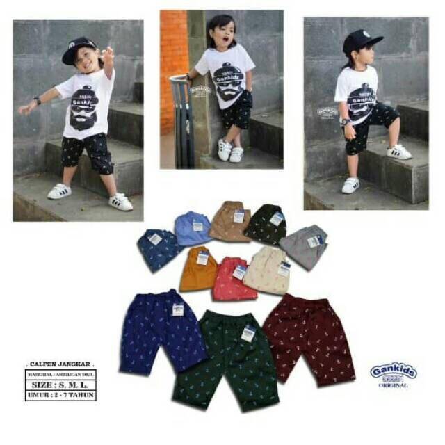 Celana pendek jangkar anak Anchor Gankids