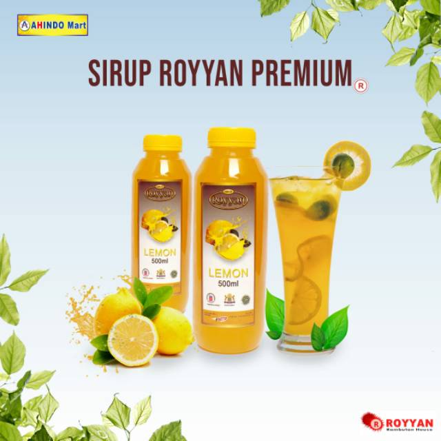 Sirup ROYYAN Sari Lemon Asli