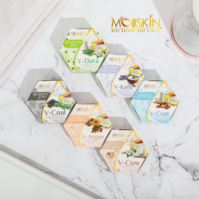 SABUN VCO MORASKIN 35GR BPOM | SABUN SAPI | SABUN ARANG | SABUN KEFIR | SABUN ARGAN| SABUN BIDARA| S