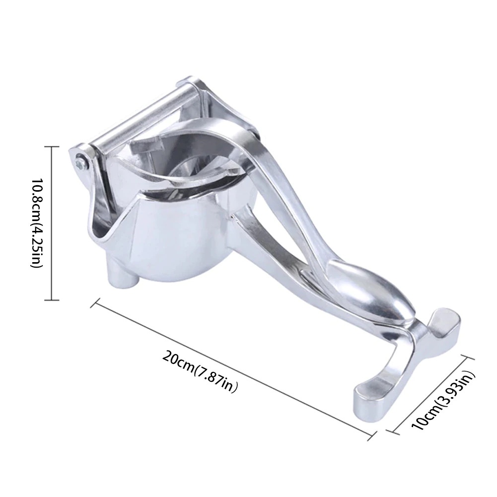 Alat Peras Jus Buah Juice Squeezer Alluminium Alloy - A072 - Silver