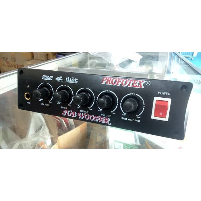 KIT POWER MESIN SPEKER AKTIF PROFOTEC 045 PLUS SUBWOOFER KARAOKE