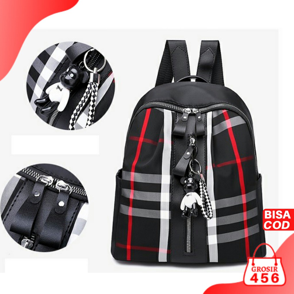 PROMO TAS BACKPACK RANSEL KOREA IMPORT BATAM TAS RANSEL WANITA TAS RANSEL CEWEK MURAH 031