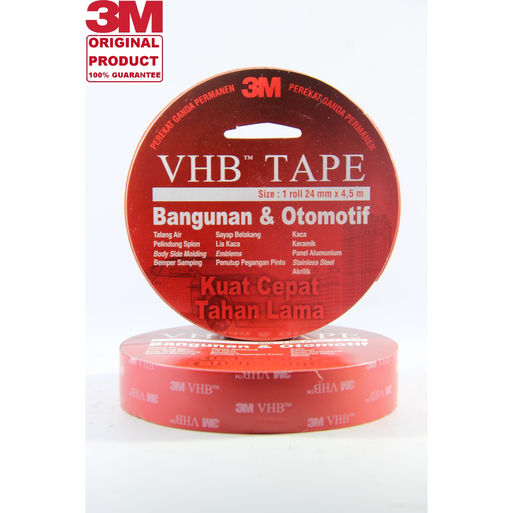 3M VHB Double Tape Automotive 4900 24mm x 4,5M Original