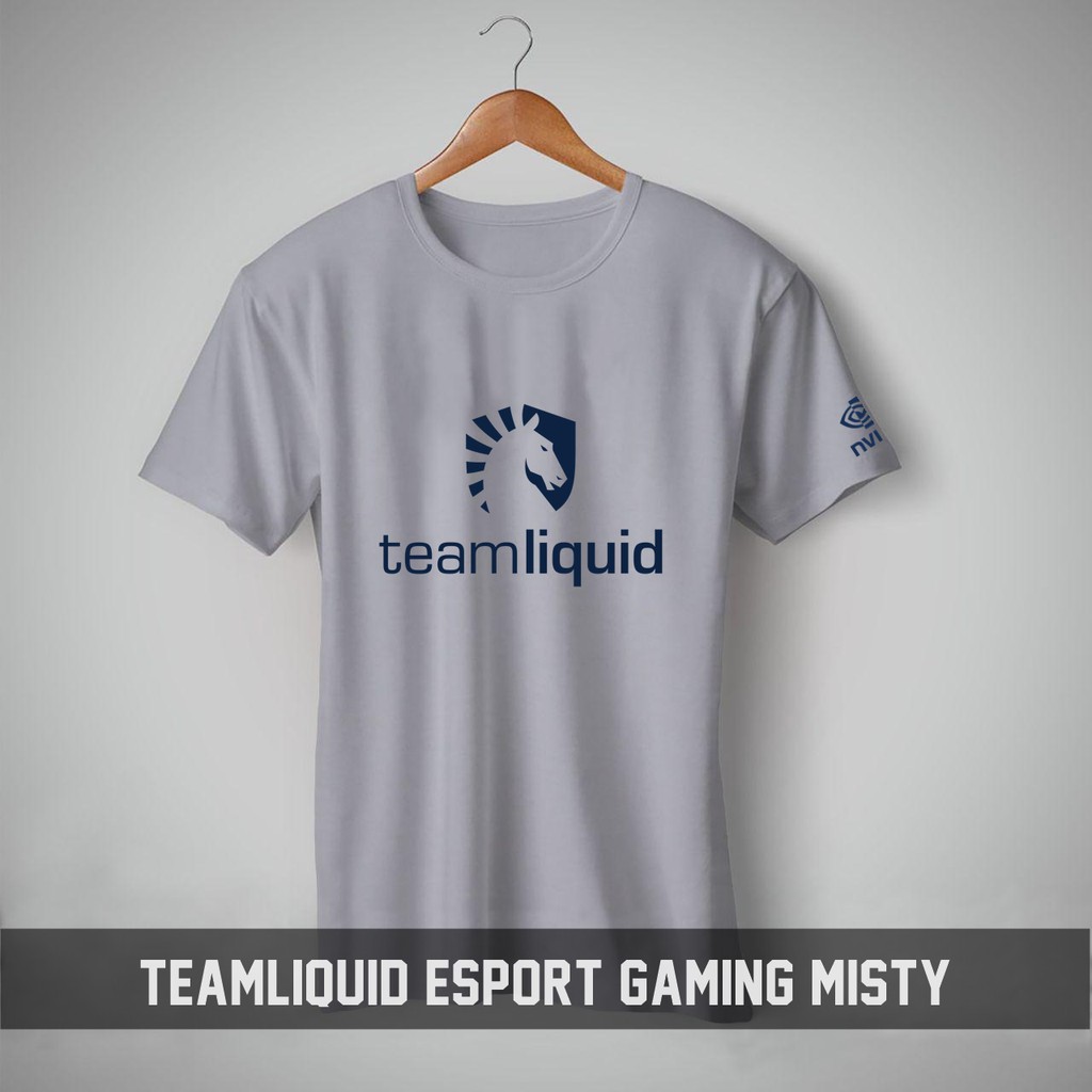 Dijual Baju 2XL XXXL 3XL XXXXL 4XL Kaos Big Size T shirt Jumbo TEAM LIQUID GAME ESPORT Limited