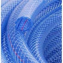 Selang Air Bening Serat Benang 1/2&quot; Inch 100 M Meter Taman Kebun
