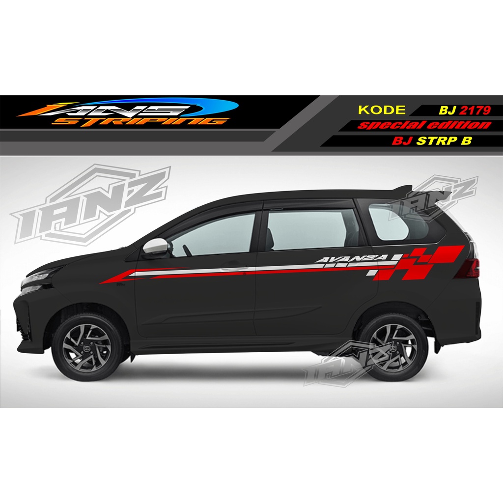 STIKER LIST BODY MOBIL AVANZA / STRIPING LIST BODY AVANZA XENIA / STICKER MOBIL XENIA / DECAL STIKER MOBIL AVANZA / STIKER MOBIL