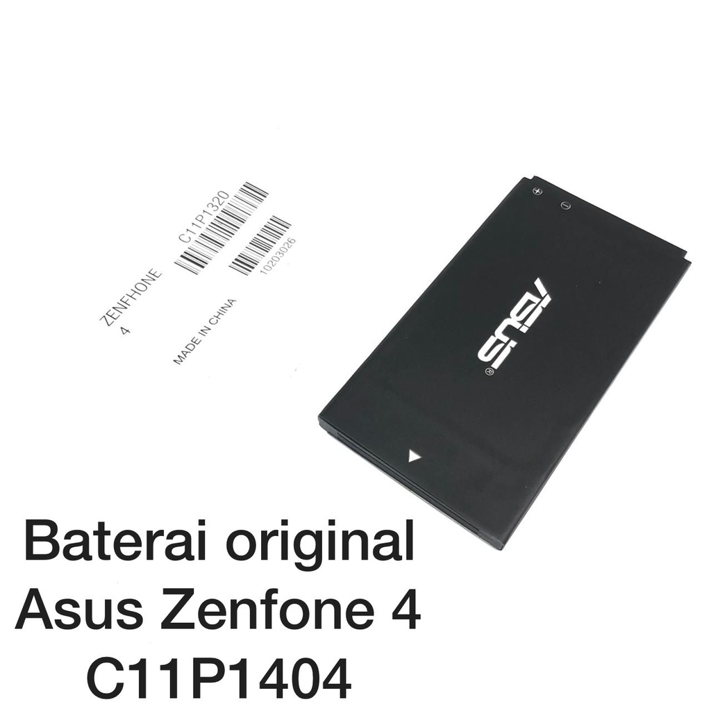 Baterai Asus Zenfone 4 Tipis A400CG A 400 CG T001 C11P1404 Double Power Ori Batrai Batre non pack