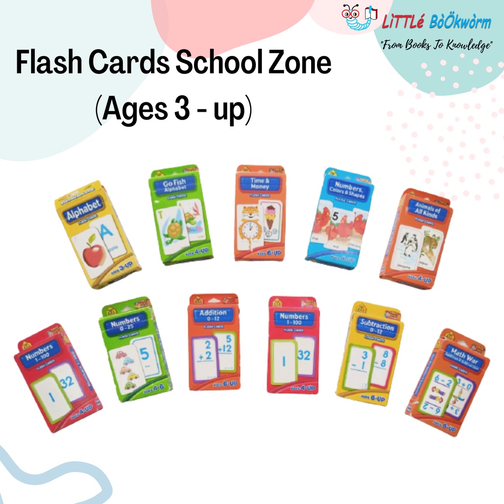 Flash Cards Anak (School Zone)