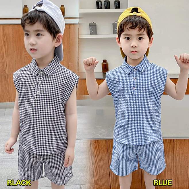 Baju Setelan Anak Laki Laki Square