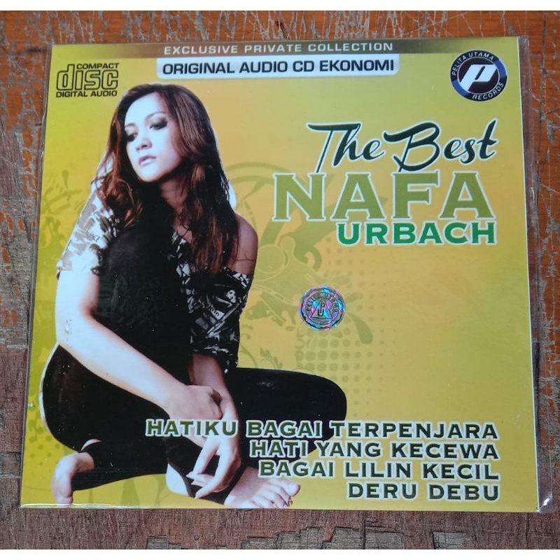 Kaset Cd audio original lagu The best Nafa urbach