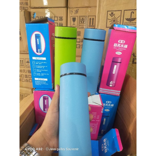 Botol Warna Polos kemasan BOX ASLI Tumbler Sixup Polos
