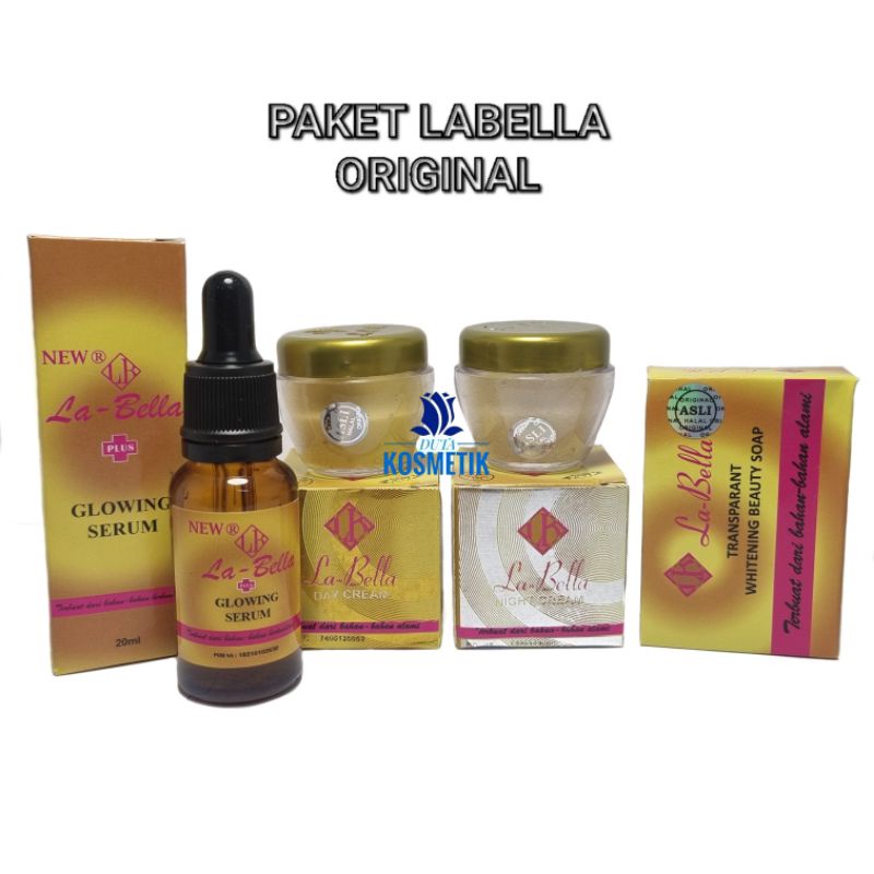 PAKET CREAM LABELLA ORIGINAL GLOWING