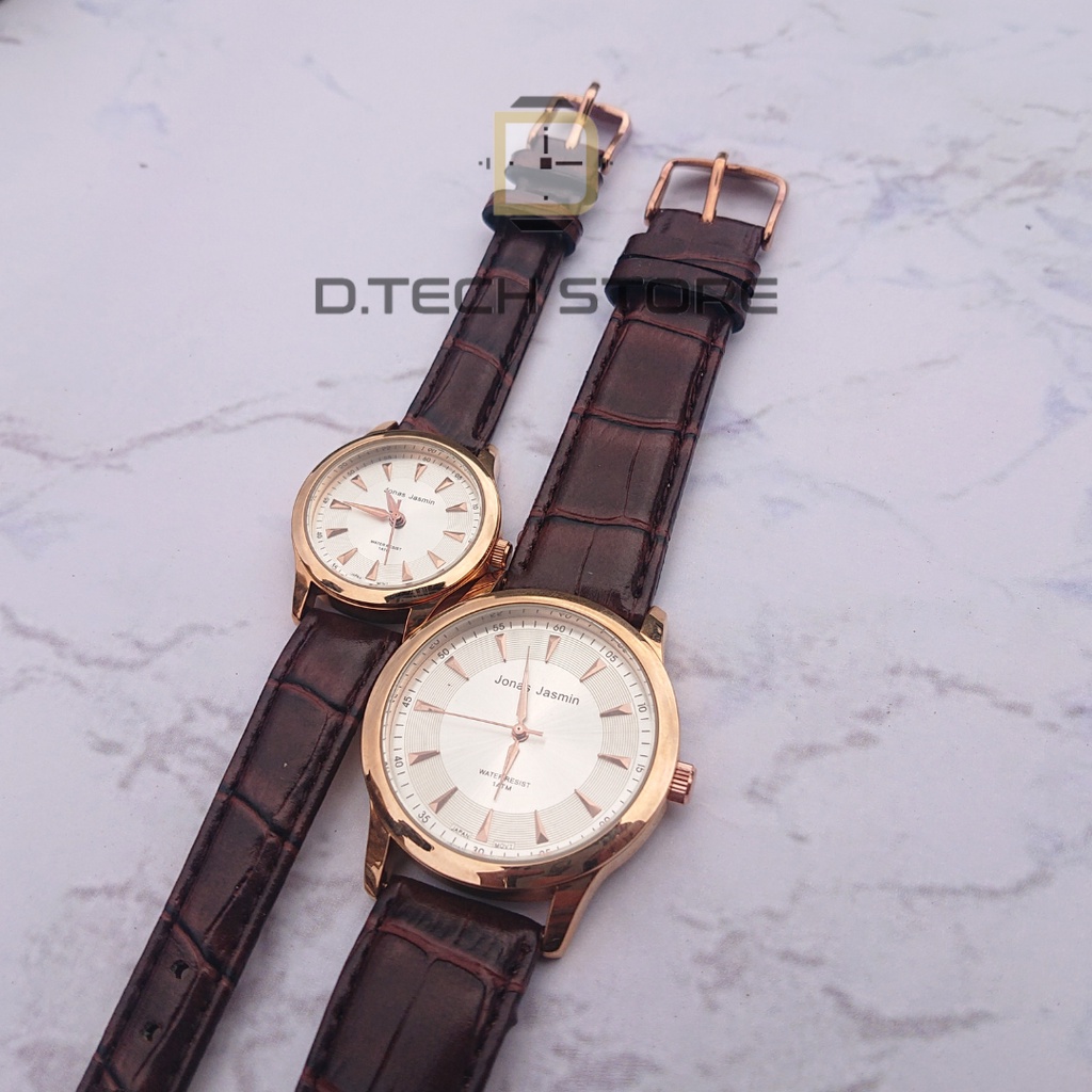 Jam Tangan Couple JJ-2036 Jonas Jasmin Original/JJ2036 Original Jonas Jasmin 100%