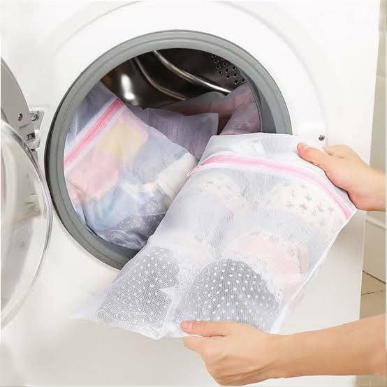 Laundry Bag Jaring Zipper Mesin Cuci