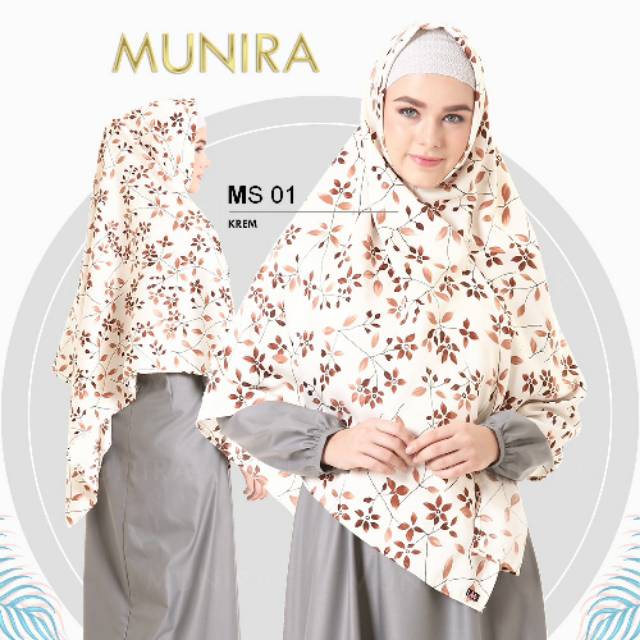 Jilbab Segiempat Instan Munira MS 01