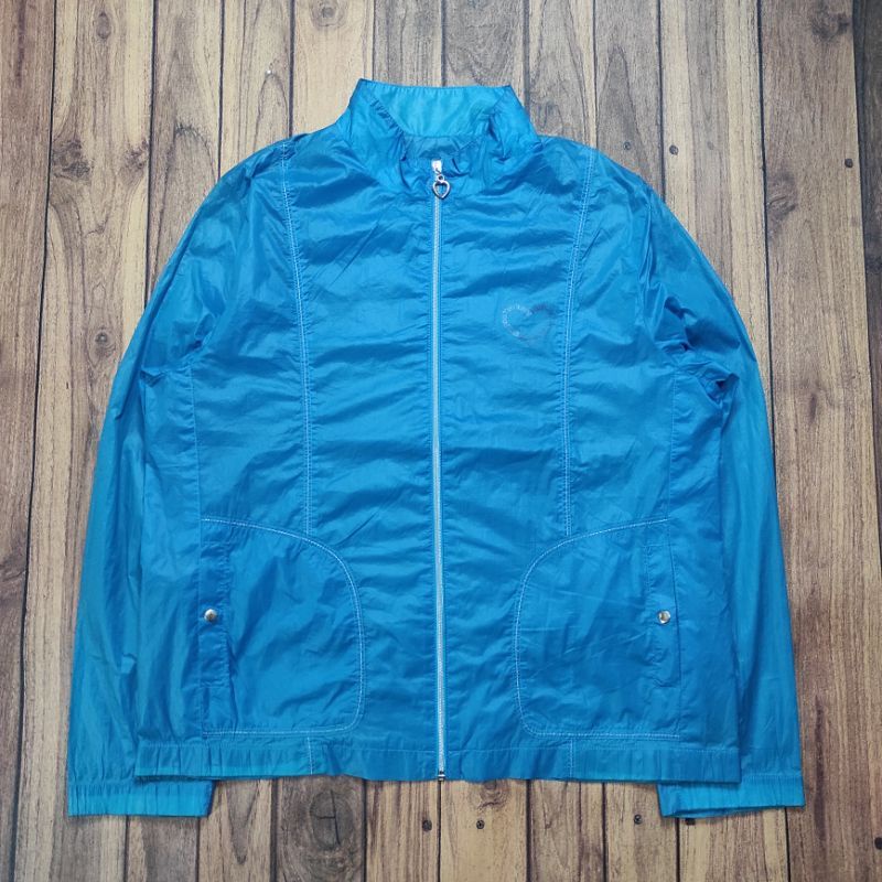 Thrift Second Jaket Polo Club Running Olahraga Jogging