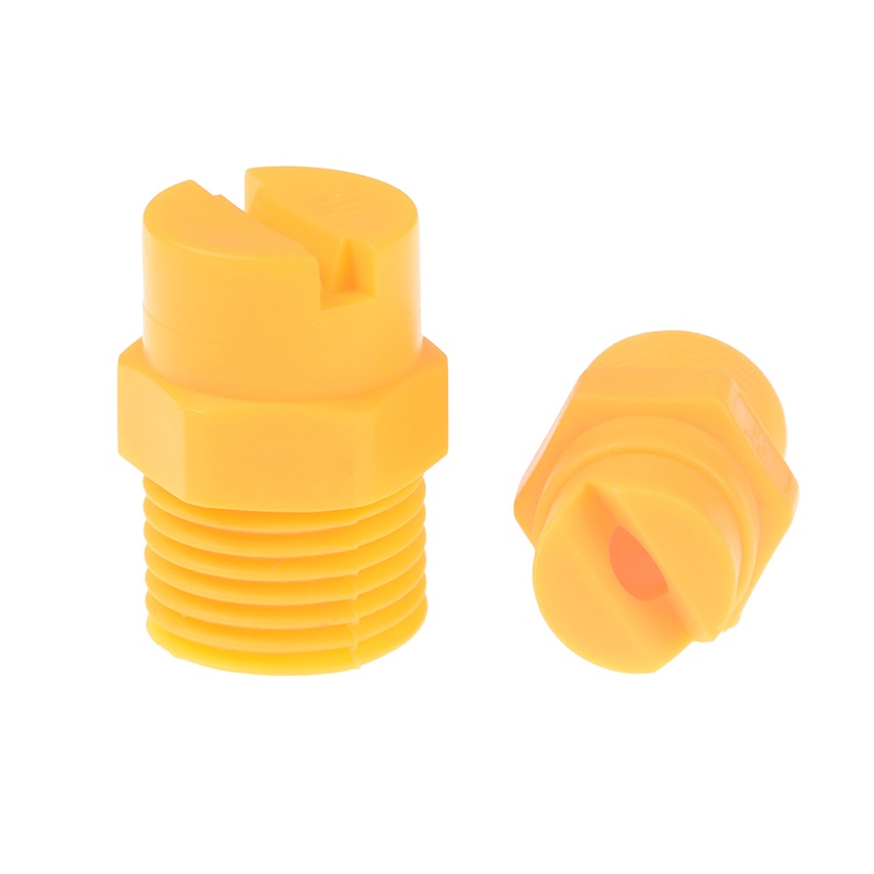 1 / 2 &quot;1 / 8&quot; 1 / 4 / 3 / 8 &quot;Sprayer Jet Nozzle Kipas Datar Bahan Plastik