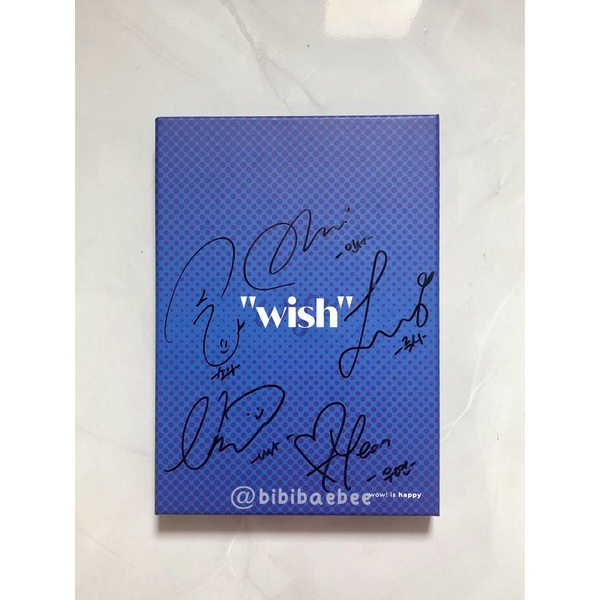 WooAh Signed Album 'WISH'