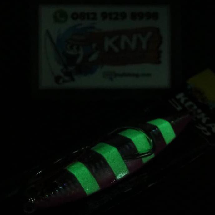 Metal Jig Storm Gomoku Koika 200Gr Pink Zebra Gid Umpan Pancing Lure